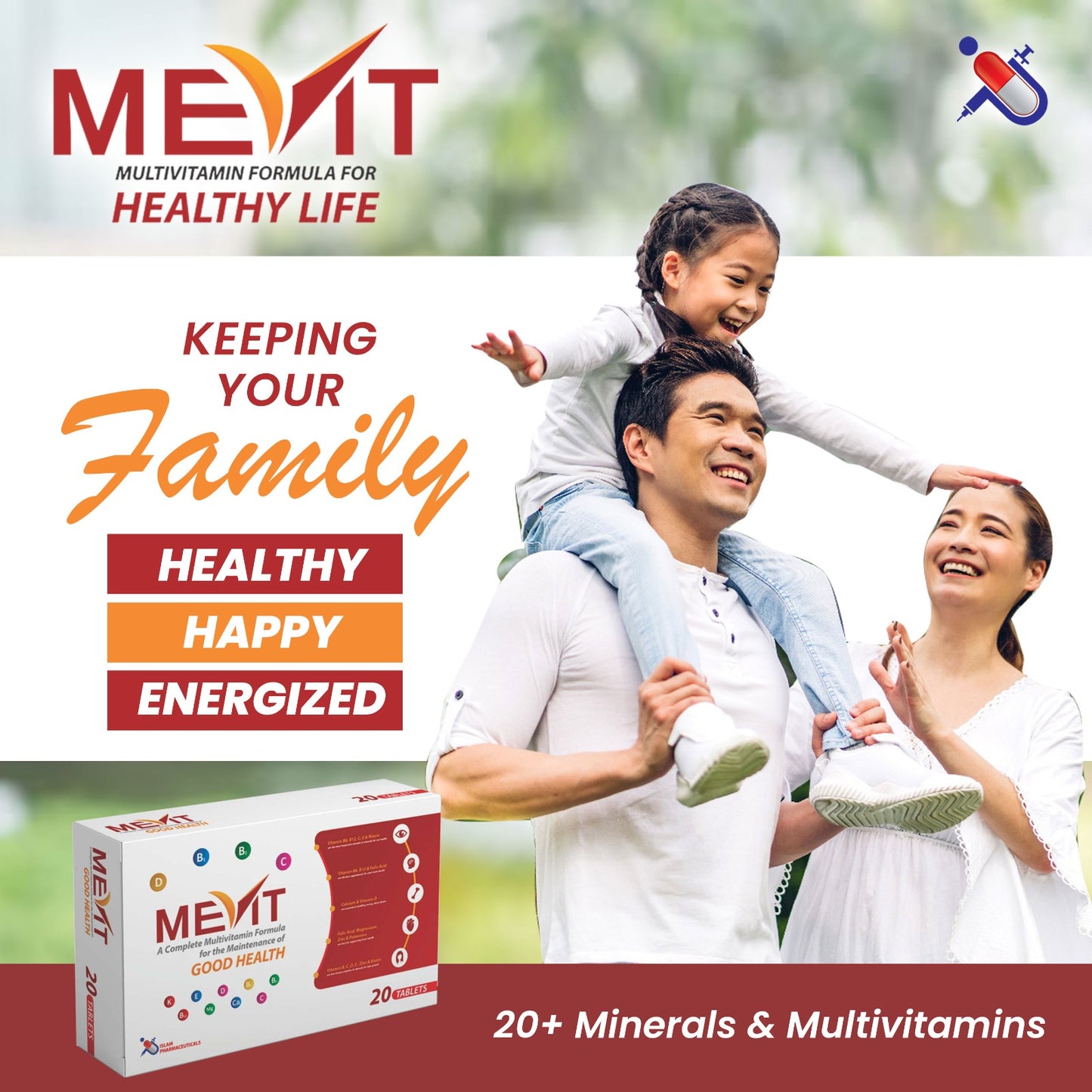 Mevit - Multivitman Tablets